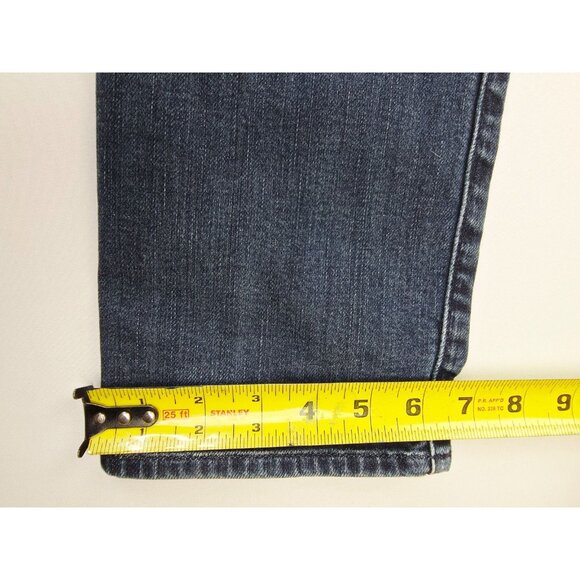 7 For All Mankind Luxe Performance Adrien Size 31X33 Mens Blue Denim Logo Jeans - Picture 9 of 11